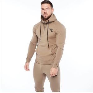 VANQUISH ECLIPSE KHAKI PULLOVER HOODIE - Medium